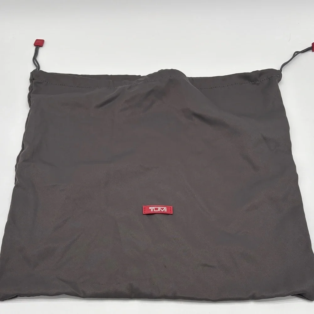 Tumi Gray Drawstring Dust Bag 19in x 20in